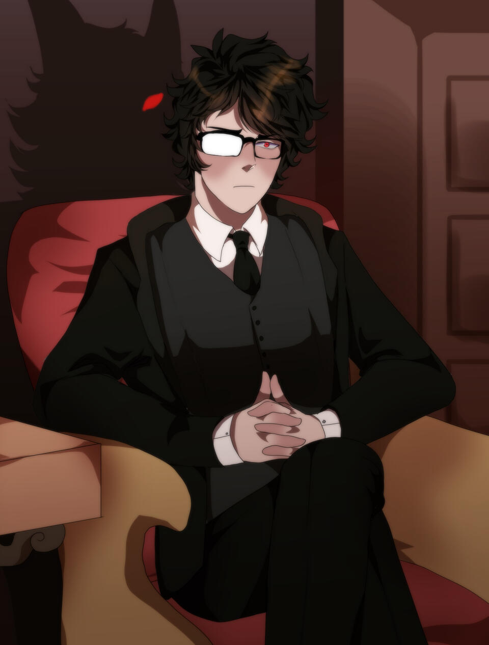 Reagan or Moon - Any pronouns (mostly she/her) - 25 years old - Owlshi - personality - Nice and socially awkward, she is a introverted person, she can be really shy, doesn't talk much unless she close friends, can be a serious person at times but not all o